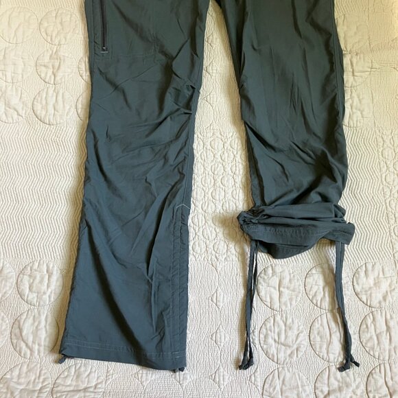 Royal Robbins Pants, Sz. M, Olive Green, pockets, adjustable length - Picture 4 of 16